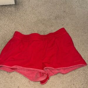 Garage Bright Red Athletic Shorts